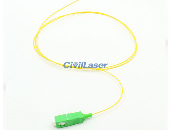 SC APC Singal Mode Singal Core Fiber Patch Cord Pigtail